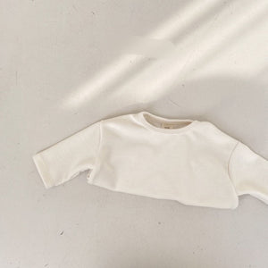 Top and ripped pant set