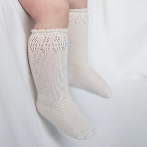 Heart knee socks