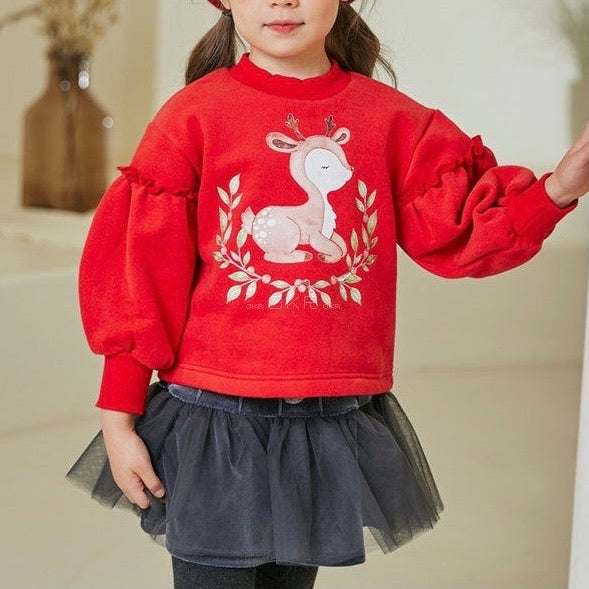 Red Bambi sweater
