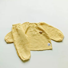 Load image into Gallery viewer, Baby yellow pajama