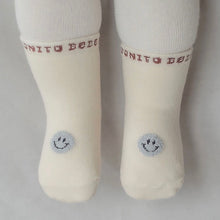 Load image into Gallery viewer, Two colors socks “beige+white”