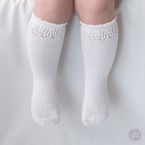 Heart knee socks