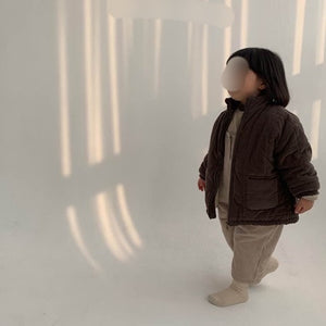 Brown padding jacket
