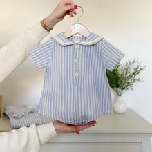 Load image into Gallery viewer, Stripped sailor bodysuit