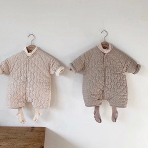 Baby quilt suit