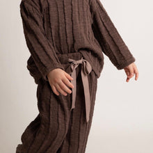 Load image into Gallery viewer, Line knit top bottom set