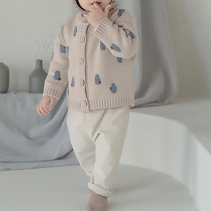 Pierre knit cardigan + pants