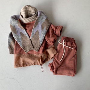 Log top pants set