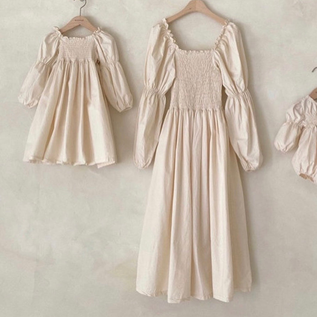 Mom smocked dress