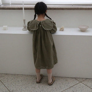 Khaki watering dress