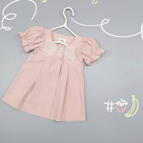 Pink ribbon dress