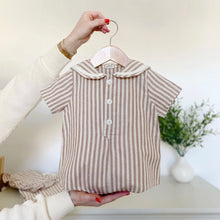 Load image into Gallery viewer, Stripped sailor bodysuit