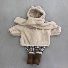 Load image into Gallery viewer, White bear hood