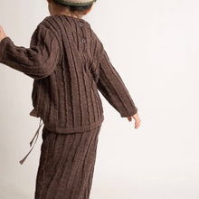 Load image into Gallery viewer, Line knit top bottom set