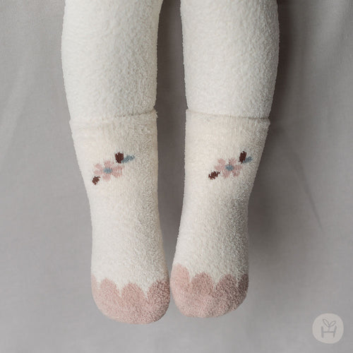Floral leggings + socks