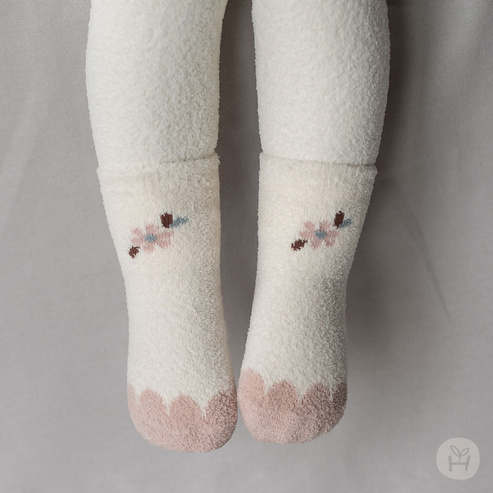 Floral leggings + socks